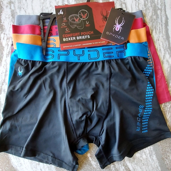 spyder performance mesh boxer briefs